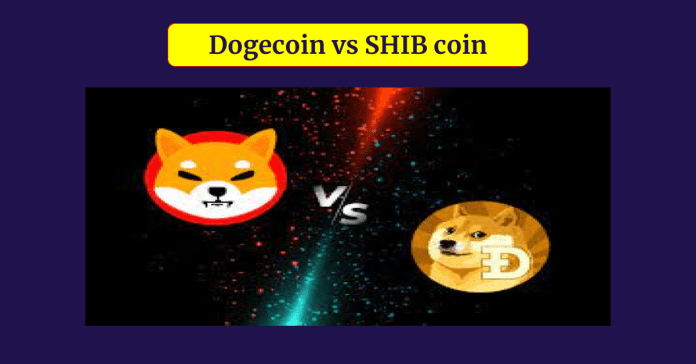 Dogecoin vs SHIB coin