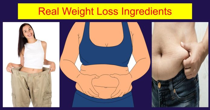 Real Weight Loss Ingredients